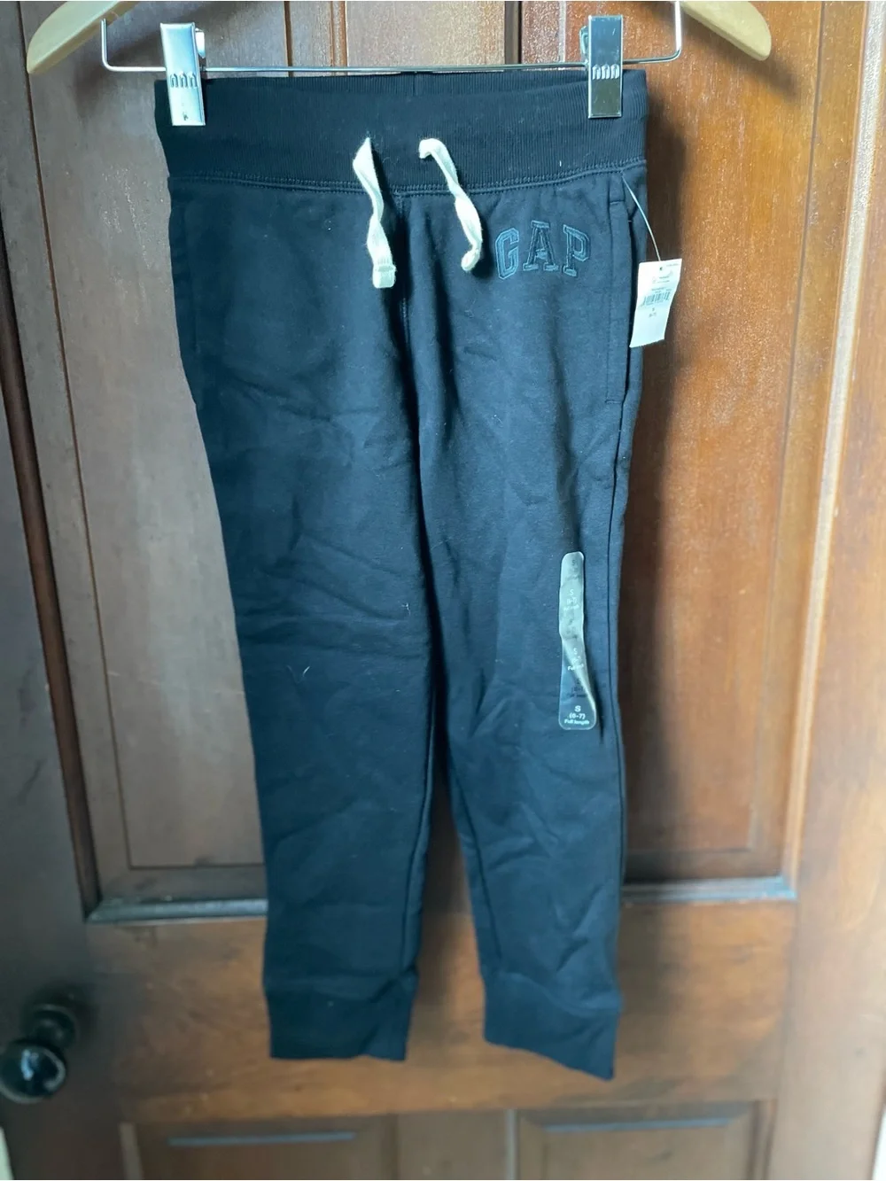 Gap kids boys size small black sweatpants NWT